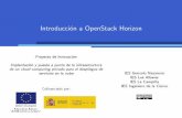 Introducción a OpenStak Horizon