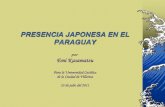 Contribucion japonesa en el paraguay 2008