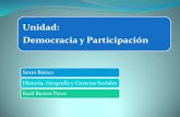 Democracia y participación. sexto basico