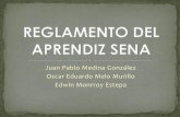 EXPOSICIÓN REGLAMENTO DEL APRENDIZ SENA CAPÍTULO 1 Y 2.