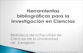 Herramientas bibliográficas para la investigación en Ciencias. Curso 2009-2010. 5: ScienceDirect