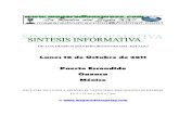 Sintesis informativa 10 10 2011