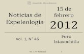 Noticias de espeleología 20120215