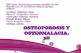 Osteoporosis y osteomalacis