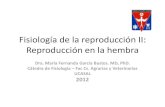 Fisología, Reproduccion en la hembra
