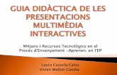 Guia didàctica de les presentacions multimèdia interactives