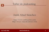 Taller de Podcasting