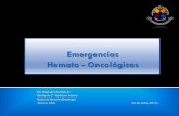Urgencias en Hematología  y Oncología