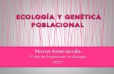 Genética y ecología poblacional