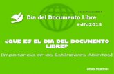 Día del Documento Libre -  Importancia de los Estand