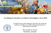 Las Mujeres Rurales y el Marco Estratégico de la FAO