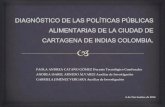 Diagnóstico de las políticas públicas alimentarias de la ciudad de Cartagena de Indias