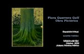 Artista Flora Guerrero, obra pictórica dedicada a la Madre Tierra.