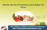 3.  dietas de las proteínas para bajar de peso ppt