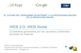 Web 2.0, Web Social y derechos de autor