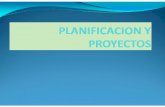 Planificacion y proyectos
