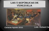 Las 5 repúblicas de venezuela i.docx
