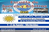 Presentación 2º curso de Umpire Uruguay 09
