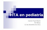 HTA en pediatría