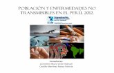 Población y enfermedades no transmisibles en el Perú 2012 (Parte 2)