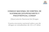 CONSEJO NACIONAL DE CONTROL DE SUSTANCIAS ESTUPEFACIENTES Y PSICOTRÓPICAS, CONSEP