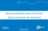 Oportunidades agroindustriales - Panamá