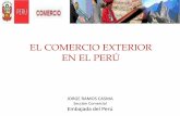 El comercio exterior en el perú