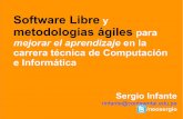 Software libre y metodologías ágiles para mejorar el aprendizaje