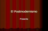 El Posmodernismo (otra vez..pero bien hecho xD)