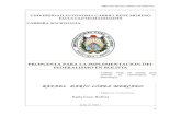 La Implementación del Federalismo en Bolivia