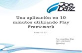 Play framework   en Expo FISI 2011