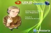 Tema 00 - Presentacion del Curso - Sociedad Cultura y Educacion
