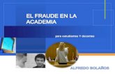 Fraude academico estudiantes