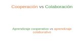 Cooperacion vs Colaboracion