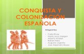 CONQUISTA Y COLONIZACIÓN ESPAÑOLA