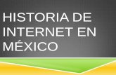 Historia de internet en méxico