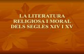 La literatura religiosa i moral dels segles xiv