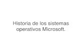5.  historia de los sistemas operativos microsoft
