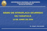 Sismo Intraplaca de Tarapacá 13.06.2005 Redacis09 p