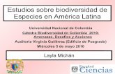 La investigación sobre biodiversidad de especies en America Latina: desarrollo