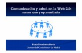 Comunicación y Salud en la Web 2.0: Nuevos retos y oportunidades