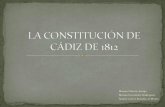 La constitución de cádiz de 1812