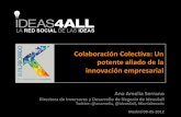 Ponencia Ana Amelia Serrano ideas4all “Colaboración Colectiva: Un potente aliado de la innovación empresarial” Kunlaborado 8-5-2012