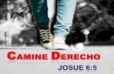 Sermon, "CAMINE DERECHO" JOSUE 6:5/Pastor Roberto Jimenez