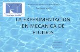 La experimentacion en mecanica de fluidos