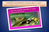 Analía del V. Jalil DISEÑO HUMANO EMOCIONES