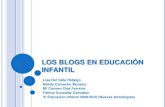 Los blogs en educación infantil