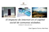 Impacto de Internet en el Capital Social de Comunidades Aisladas