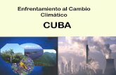 Cuba presentación estudio y preparación para el cambio climático