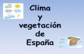 Tema 3: Clima y vegetación de España (mudo)